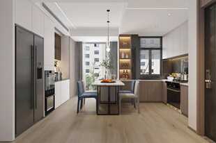 现代简约高级感新中式复古风客厅