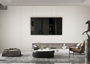 现代简约高级感新中式复古风客厅