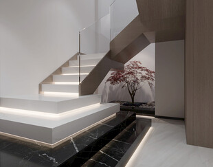 现代简约高级感新中式复古风客厅