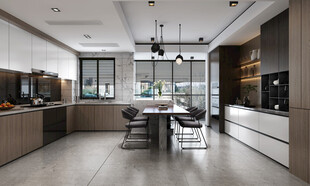 现代简约高级感新中式复古风客厅