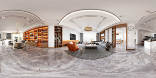 现代简约高级感新中式复古风客厅