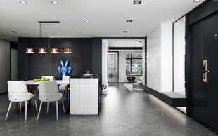 现代简约高级感新中式复古风客厅