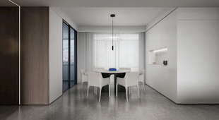 现代简约高级感新中式复古风客厅