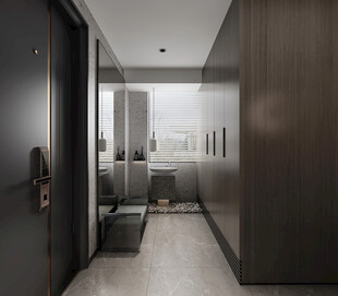 现代简约高级感新中式复古风客厅