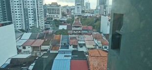 马来西亚槟城街景 