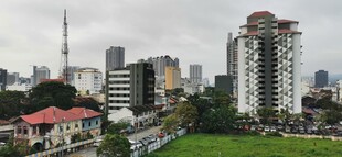 马来西亚槟城街景