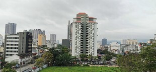 马来西亚槟城街景