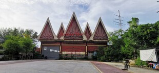 马来西亚槟城街景 