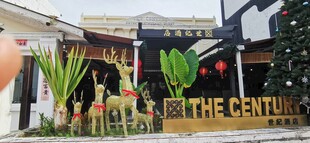 马来西亚槟城街景 