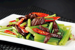 美芹炒肉筋
