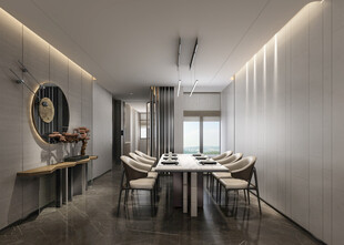 现代简约高级感新中式复古风客厅