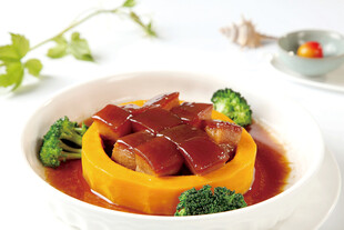 南瓜红烧肉