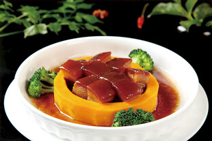 南瓜红烧肉