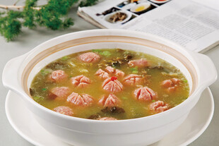 酸菜牛肉丸