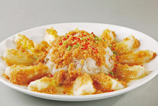 蒜蓉粉丝蒸娃娃菜
