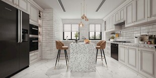 欧美式现代家居设计豪华风格客厅