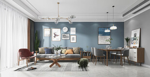 北欧式现代家居设计典雅风格客厅