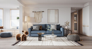 北欧式现代家居设计典雅风格客厅