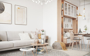 北欧式现代家居设计典雅风格客厅