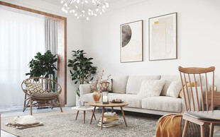 北欧式现代家居设计典雅风格客厅