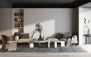 北欧式现代家居设计典雅风格客厅