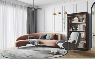 北欧式现代家居设计典雅风格客厅