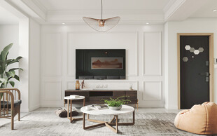 北欧式现代家居设计典雅风格客厅
