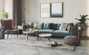 北欧式现代家居设计典雅风格客厅