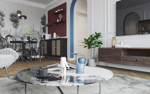 北欧式现代家居设计典雅风格客厅