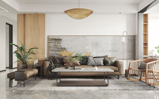 北欧式现代家居设计典雅风格客厅