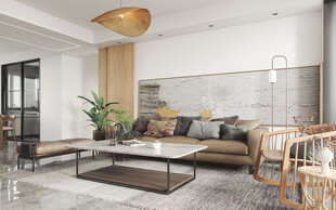 北欧式现代家居设计典雅风格客厅