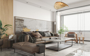 北欧式现代家居设计典雅风格客厅