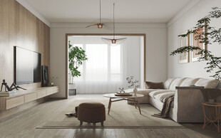北欧式现代家居设计典雅风格客厅