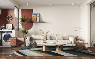 北欧式现代家居设计典雅风格客厅