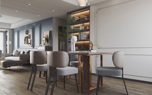 北欧式现代家居设计典雅风格客厅