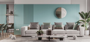 北欧式现代家居设计典雅风格客厅