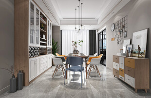 北欧式现代家居设计典雅风格客厅