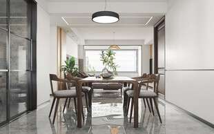 北欧式现代家居设计典雅风格客厅