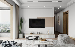 北欧式现代家居设计典雅风格客厅