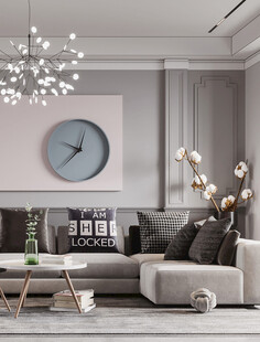 北欧式现代家居设计典雅风格客厅