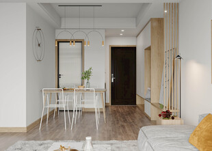 北欧式现代家居设计典雅风格客厅