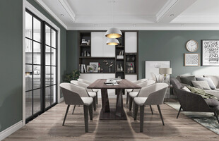 北欧式现代家居设计典雅风格客厅