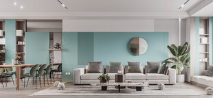 北欧式现代家居设计典雅风格客厅