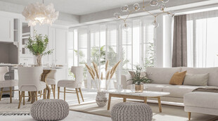 北欧式现代家居设计典雅风格客厅