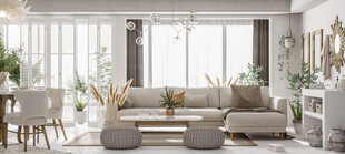 北欧式现代家居设计典雅风格客厅