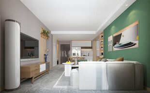 北欧式现代家居设计典雅风格客厅