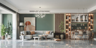 北欧式现代家居设计典雅风格客厅