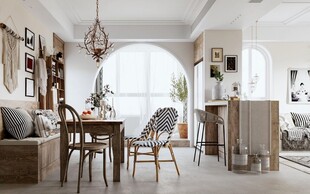 北欧式现代家居设计典雅风格客厅