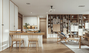 北欧式现代家居设计典雅风格客厅