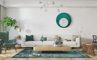 北欧式现代家居设计典雅风格客厅